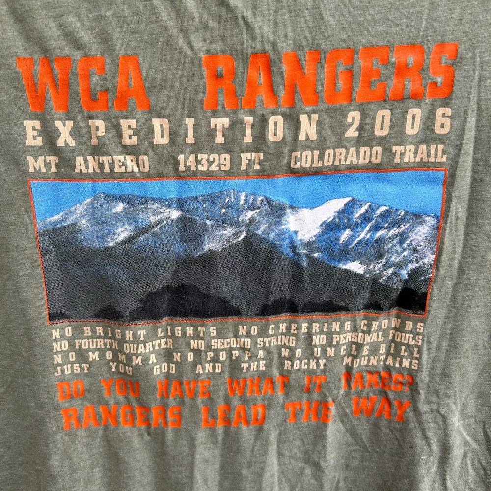 Royal Robbins WCA Rangers Expedition 2006 Short Sleeve Crew Neck Medium T-Shirt - Picture 6 of 7